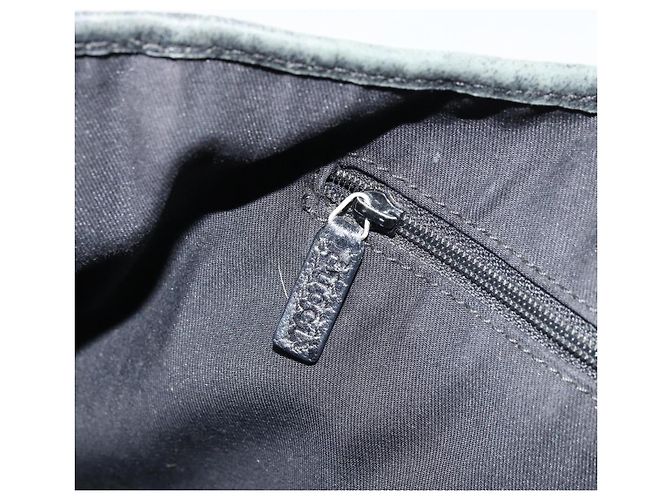 Bolsa tote Gucci GG Canvas Web Sherry Line Preto Dourado 163805 Auth 172780 - vista 20
