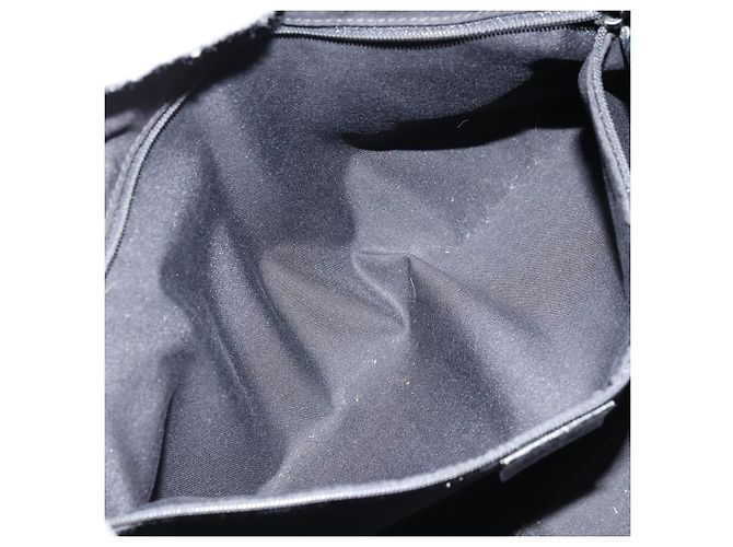 Bolsa tote Gucci GG Canvas Web Sherry Line Preto Dourado 163805 Auth 172780 - vista 21