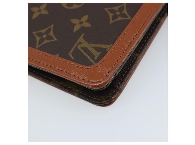 LOUIS VUITTON Pochette Damier Monogram GM Sac Clutch M51810 LV Auth ka2713 Monogramme - vue 16