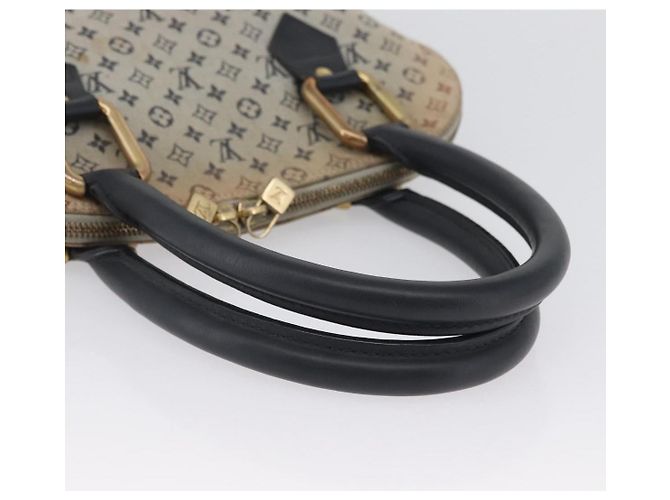 LOUIS VUITTON Mini Alma Haut Borsa a Mano Monogramma Blu M92202 LV Auth LNZ461 - vista 7