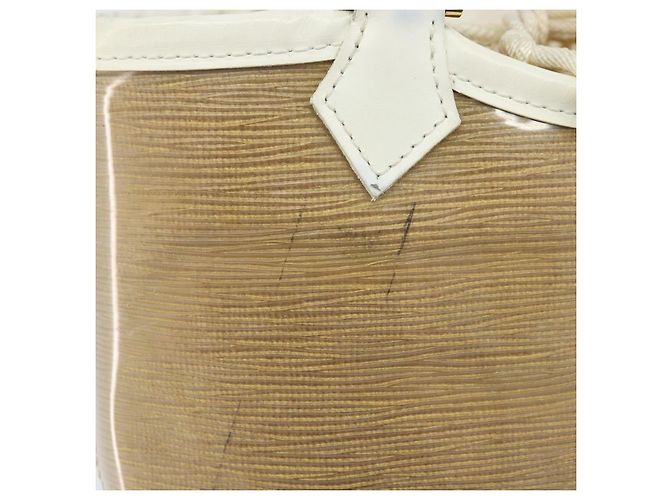 LOUIS VUITTON Borsa Plage Mini lagoon Bay Epi Beige Sabre M92473 LV Auth LNZ159 - vista 10