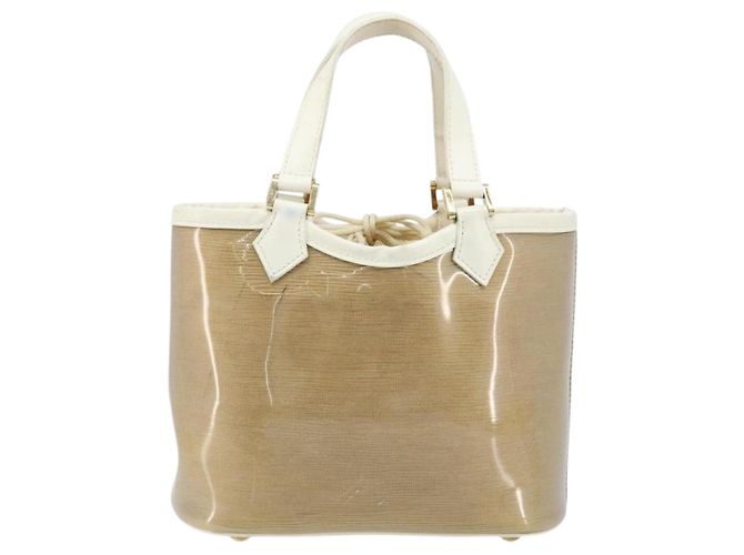 LOUIS VUITTON Borsa Plage Mini lagoon Bay Epi Beige Sabre M92473 LV Auth LNZ159 - vista 13