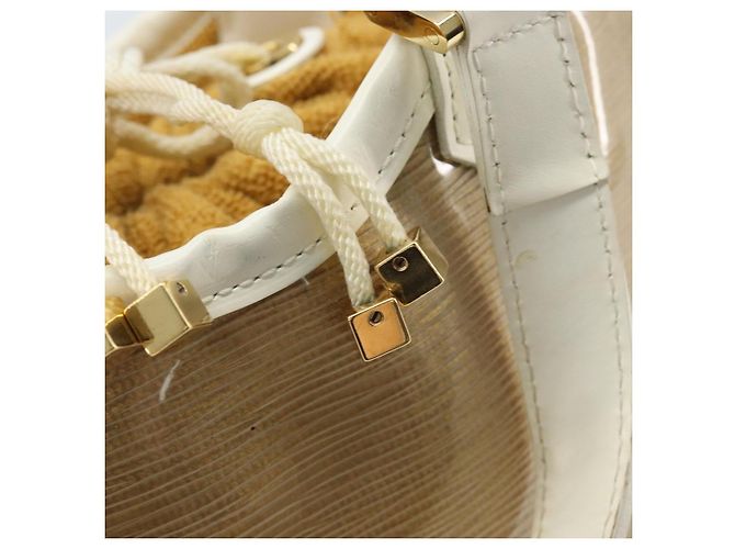 LOUIS VUITTON Borsa Plage Mini lagoon Bay Epi Beige Sabre M92473 LV Auth LNZ159 - vista 19