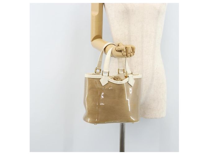 LOUIS VUITTON Borsa Plage Mini lagoon Bay Epi Beige Sabre M92473 LV Auth LNZ159 - vista 24