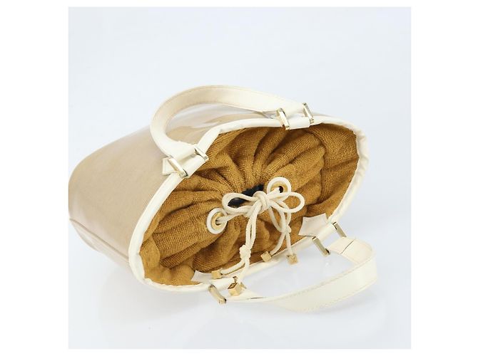 LOUIS VUITTON Borsa Plage Mini lagoon Bay Epi Beige Sabre M92473 LV Auth LNZ159 - vista 6