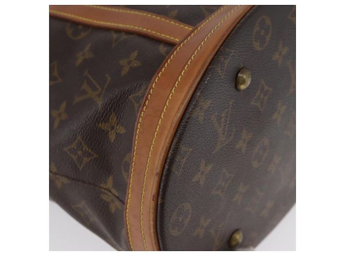 LOUIS VUITTON Borsa a Spalla Monogram Bucket GM M42236 LV Auth 172758 Monogramma - vista 14