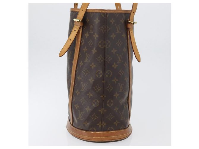 LOUIS VUITTON Borsa a Spalla Monogram Bucket GM M42236 LV Auth 172758 Monogramma - vista 4