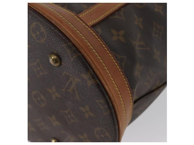 LOUIS VUITTON Borsa a Spalla Monogram Bucket GM M42236 LV Auth 172758 Monogramma - vista 9