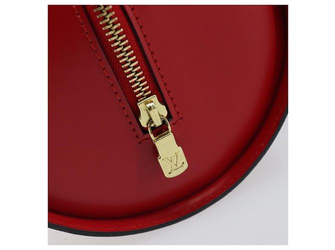 LOUIS VUITTON Borsa a Mano Epi Soufflot Rossa M52227 LV Auth 172404V Rosso - vista 17