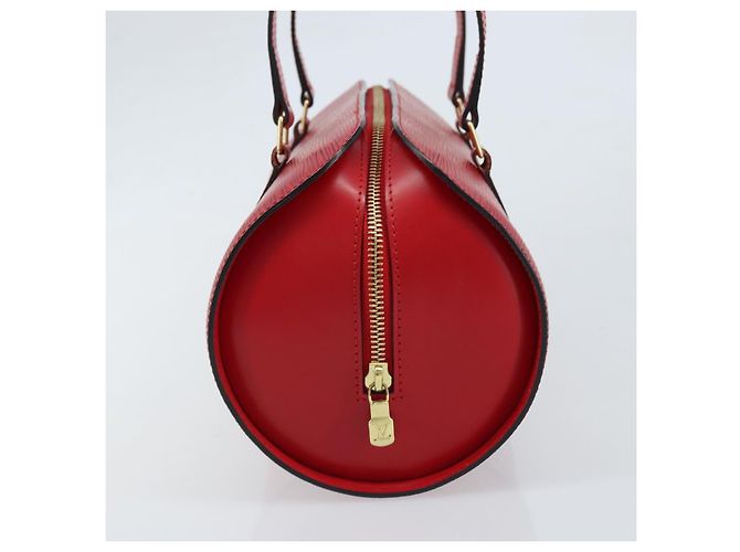 LOUIS VUITTON Borsa a Mano Epi Soufflot Rossa M52227 LV Auth 172404V Rosso - vista 3