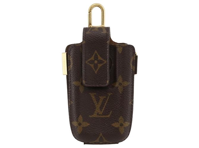 LOUIS VUITTON Estuche de Teléfono Internacional Funda de Teléfono M63064 Auth LNZ438 Monograma - vista 13