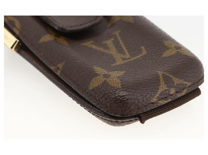 LOUIS VUITTON Estuche de Teléfono Internacional Funda de Teléfono M63064 Auth LNZ438 Monograma - vista 14