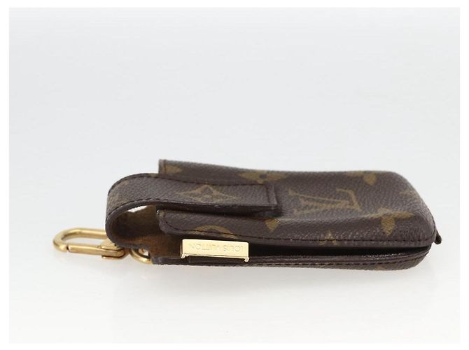 LOUIS VUITTON Estuche de Teléfono Internacional Funda de Teléfono M63064 Auth LNZ438 Monograma - vista 3
