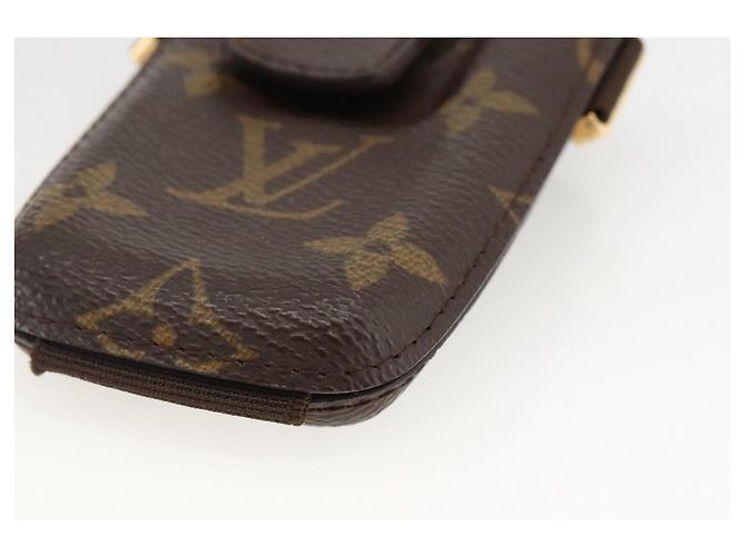 LOUIS VUITTON Estuche de Teléfono Internacional Funda de Teléfono M63064 Auth LNZ438 Monograma - vista 7