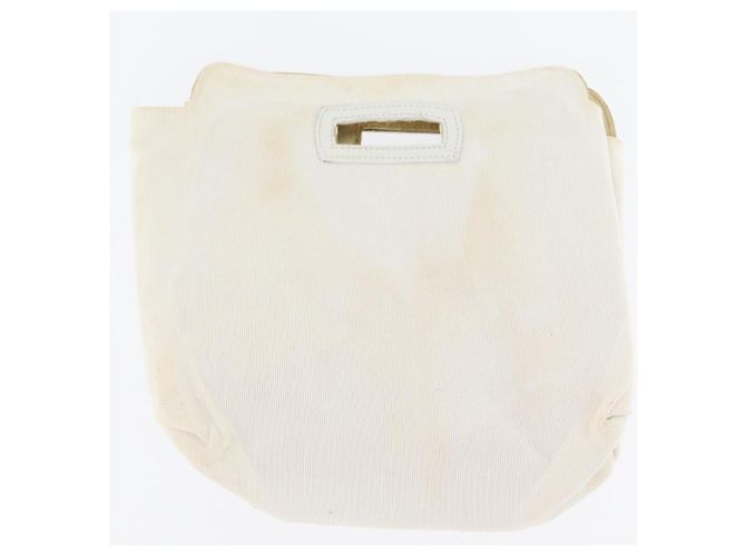 Borsa Gancini Chain di Salvatore Ferragamo in plastica 2way Trasparente Oro Auth LNZ028 D'oro - vista 22