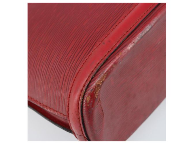 LOUIS VUITTON Bolso de Hombro Epi Lussac Rojo M52287 LV Auth 172737 Roja - vista 16