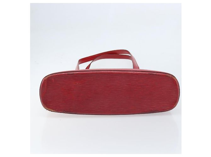 LOUIS VUITTON Bolso de Hombro Epi Lussac Rojo M52287 LV Auth 172737 Roja - vista 6