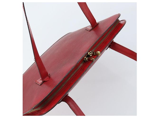 LOUIS VUITTON Bolso de Hombro Epi Lussac Rojo M52287 LV Auth 172737 Roja - vista 7