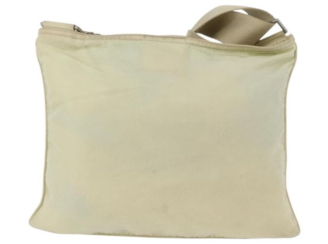 Borsa a Spalla PRADA in Nylon Avorio Argento Autentica hk3516 Crudo - vista 2