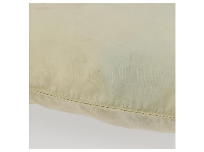 Borsa a Spalla PRADA in Nylon Avorio Argento Autentica hk3516 Crudo - vista 6