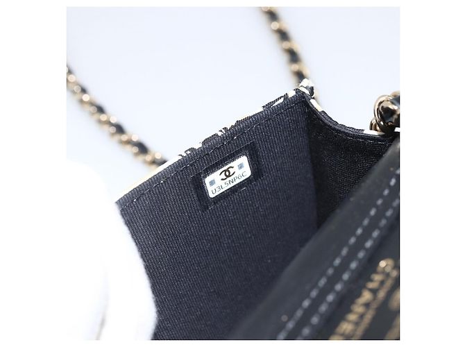 CHANEL Mini Matelassé 12 Borsa a Spalla Catena Satin Beige Oro CC Auth LNZ395M D'oro - vista 11