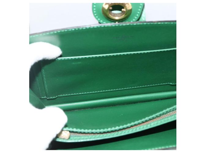 LOUIS VUITTON Borsa a Spalla Capuchin Epi Verde M52344 LV Auth LNZ522 - vista 10