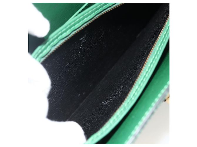 LOUIS VUITTON Borsa a Spalla Capuchin Epi Verde M52344 LV Auth LNZ522 - vista 11