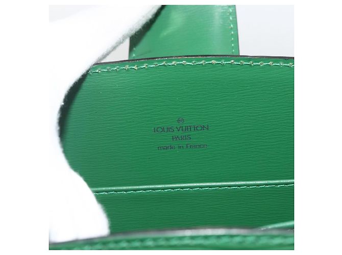 LOUIS VUITTON Borsa a Spalla Capuchin Epi Verde M52344 LV Auth LNZ522 - vista 18