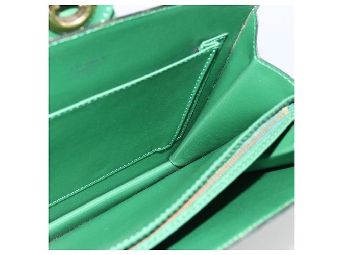 LOUIS VUITTON Borsa a Spalla Capuchin Epi Verde M52344 LV Auth LNZ522 - vista 19