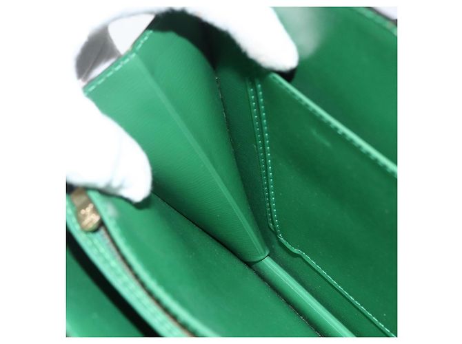LOUIS VUITTON Borsa a Spalla Capuchin Epi Verde M52344 LV Auth LNZ522 - vista 20