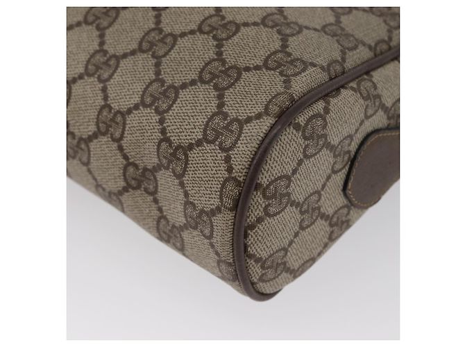 Borsa Sherry Line GG Supreme Web di GUCCI in PVC Beige Rosso 68 02 005 Auth 172748 - vista 16