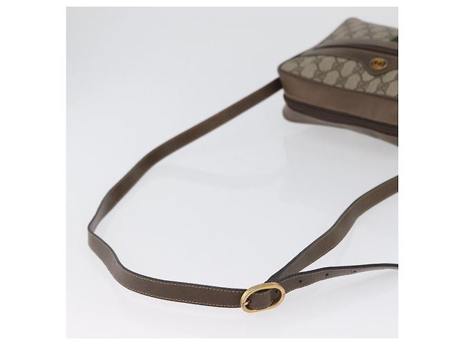 Borsa Sherry Line GG Supreme Web di GUCCI in PVC Beige Rosso 68 02 005 Auth 172748 - vista 7