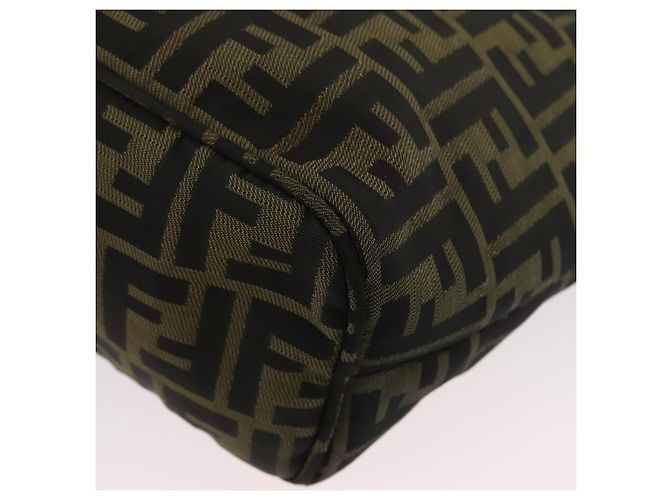 FENDI Zucca Canvas Tote Bag Braun Schwarz Auth 173610 - Ansicht 16