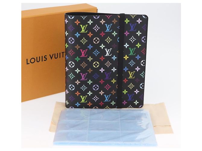 LOUIS VUITTON Multicolor Japan Only LV �~ TM Binder GI1505 LV Auth ARZ015SM Black - view 12