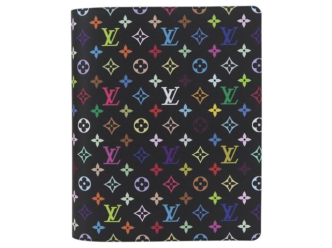 LOUIS VUITTON Multicolor Japan Only LV �~ TM Binder GI1505 LV Auth ARZ015SM Black - view 13