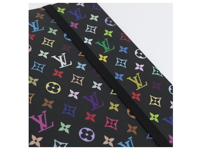 LOUIS VUITTON Multicolor Japan Only LV �~ TM Binder GI1505 LV Auth ARZ015SM Black - view 18