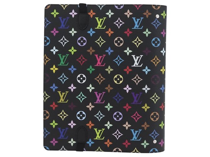 LOUIS VUITTON Multicolor Japan Only LV �~ TM Binder GI1505 LV Auth ARZ015SM Black - view 2