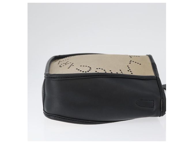 Autre Marque Borsa a Spalla Stella MacCartney in Tela e Pelle 2 in 1 Beige Oro Auth BA11119 D'oro - vista 3