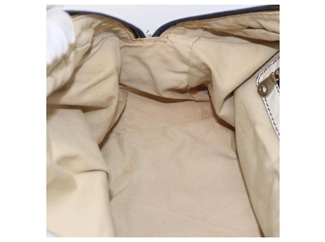 Chloé Borsa a mano Chloe in pelle bianca e argento Auth bs33592 Bianco - vista 19