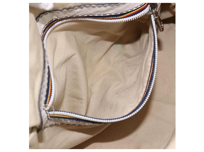 Chloé Borsa a mano Chloe in pelle bianca e argento Auth bs33592 Bianco - vista 21