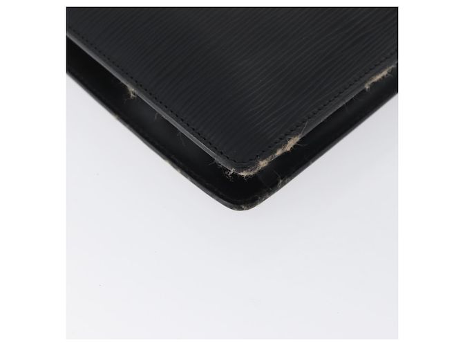 LOUIS VUITTON Clutch Montaigne 23 Epi Nero M52662 LV Auth 172524 - vista 15