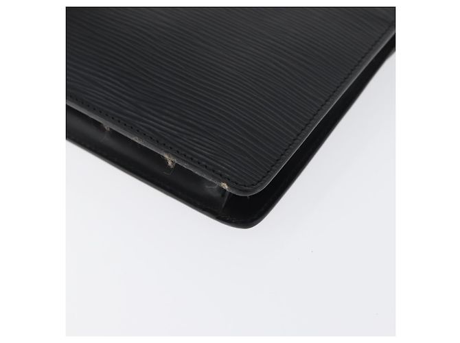 LOUIS VUITTON Clutch Montaigne 23 Epi Nero M52662 LV Auth 172524 - vista 16