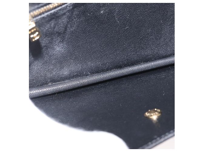 LOUIS VUITTON Clutch Montaigne 23 Epi Nero M52662 LV Auth 172524 - vista 9
