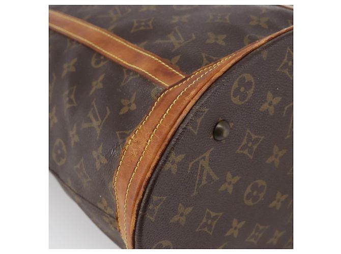 LOUIS VUITTON Borsa a Spalla Monogram Bucket GM M42236 LV Auth LNZ004 Monogramma - vista 16