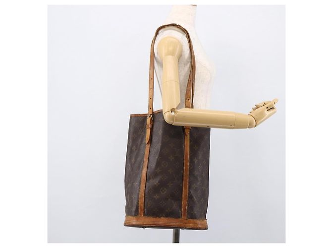 LOUIS VUITTON Borsa a Spalla Monogram Bucket GM M42236 LV Auth LNZ004 Monogramma - vista 23