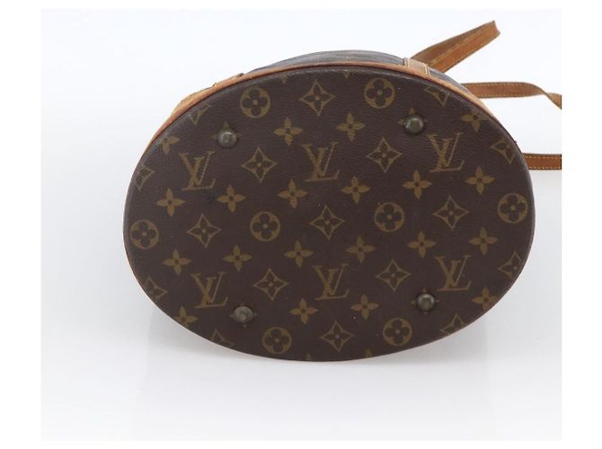 LOUIS VUITTON Borsa a Spalla Monogram Bucket GM M42236 LV Auth LNZ004 Monogramma - vista 5