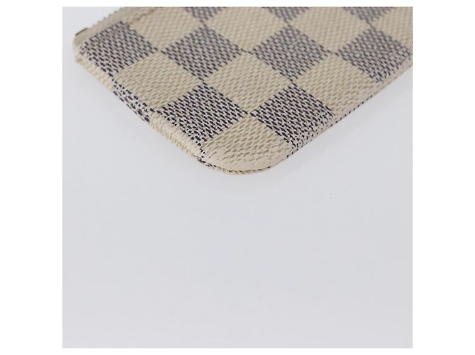 LOUIS VUITTON Pochette Cles Damier Azur Monedero N62659 LV Auth ki6438 - vista 15