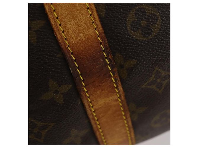 LOUIS VUITTON Borsa Boston Monogram Keepall Bandouliere 60 M41412 LV Auth BA10840 Monogramma - vista 10