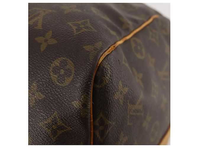 LOUIS VUITTON Borsa Boston Monogram Keepall Bandouliere 60 M41412 LV Auth BA10840 Monogramma - vista 15