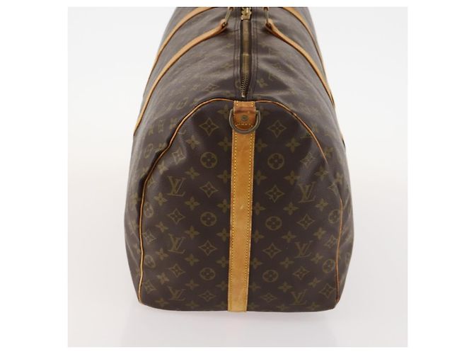 LOUIS VUITTON Borsa Boston Monogram Keepall Bandouliere 60 M41412 LV Auth BA10840 Monogramma - vista 3